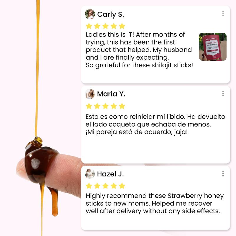 Women Multi-Mineral Honey Sticks