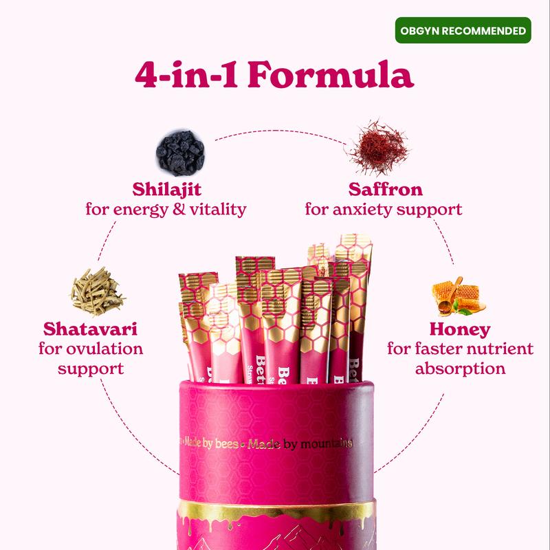 Women Multi-Mineral Honey Sticks