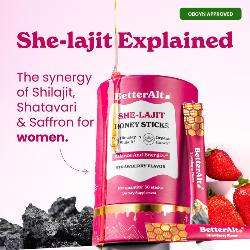 Women Multi-Mineral Honey Sticks